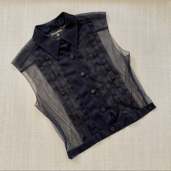 🌟SOLD🌟 Vintage Chanel Silk Skirt Set - Picture 7 of 12